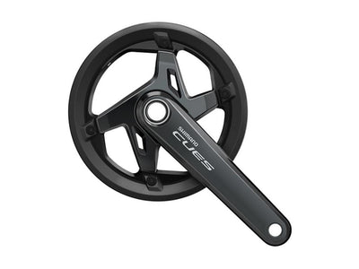Se Shimano Cues Kranksæt - 42T - 11/10/9 speed - 170mm pedalarm - Inkl. Kædeskærm - FC-U8000-1 ❤ Stort online udvalg i Shimano ❤ Hurtig levering: 1 - 2 Hverdage samt billig fragt - Varenummer: CKP-4550170172015 og barcode / Ean: '4550170172015 på lager - Udsalg på Kranksæt & pedalarme Spar op til 65% - Over 785 kendte brands på udsalg