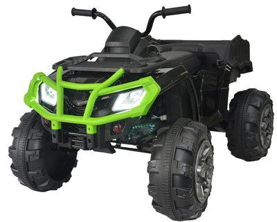 Se EL ATV XL til børn 24V med gummihjul, Sort/Grøn ✔ Kæmpe udvalg i  Megaleg ✔ Hurtig levering: 1 - 2 Hverdage samt billig fragt - Varenummer: MMA-28098 og barcode / Ean: '5712548280985 på lager - Udsalg på EL ATV til Børn 12V/24V Spar op til 55% - Over 785 kendte brands på udsalg