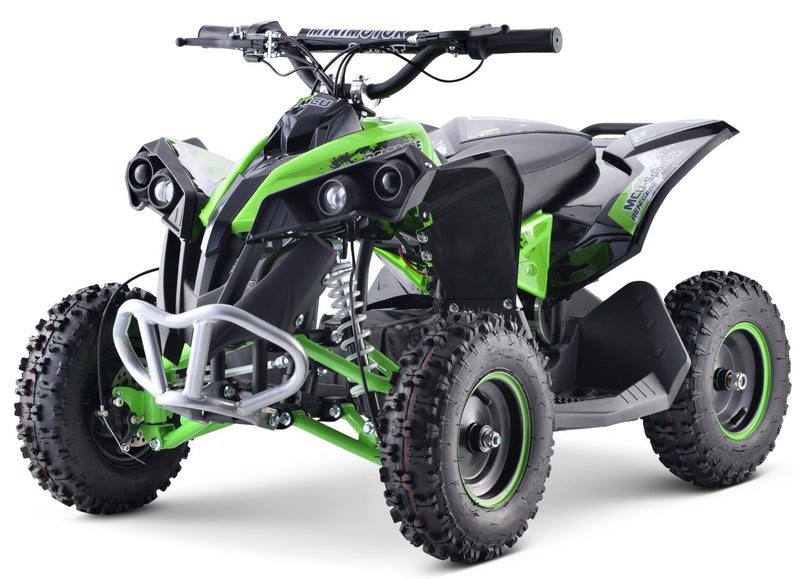 Se EL Mini ATV Renegade 1000W m/fart begrænser+lys Grøn ❤ Kæmpe udvalg i MCU-Sport ❤ Hurtig levering: 1 - 2 Hverdage samt billig fragt - Varenummer: MMA-12180 og barcode / Ean: &