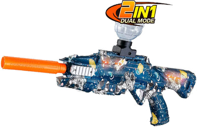 Se Elektronisk 2-i-1 Gel blaster + Dart blaster 59cm fra 8 år ❤ Stort online udvalg i Shooting Elite ❤ Hurtig levering: 1 - 2 Hverdage samt billig fragt - Varenummer: MMA-228014 og barcode / Ean: '5712548227881 på lager - Udsalg på Gel Blasters Spar op til 54% - Over 350 kendte brands på udsalg