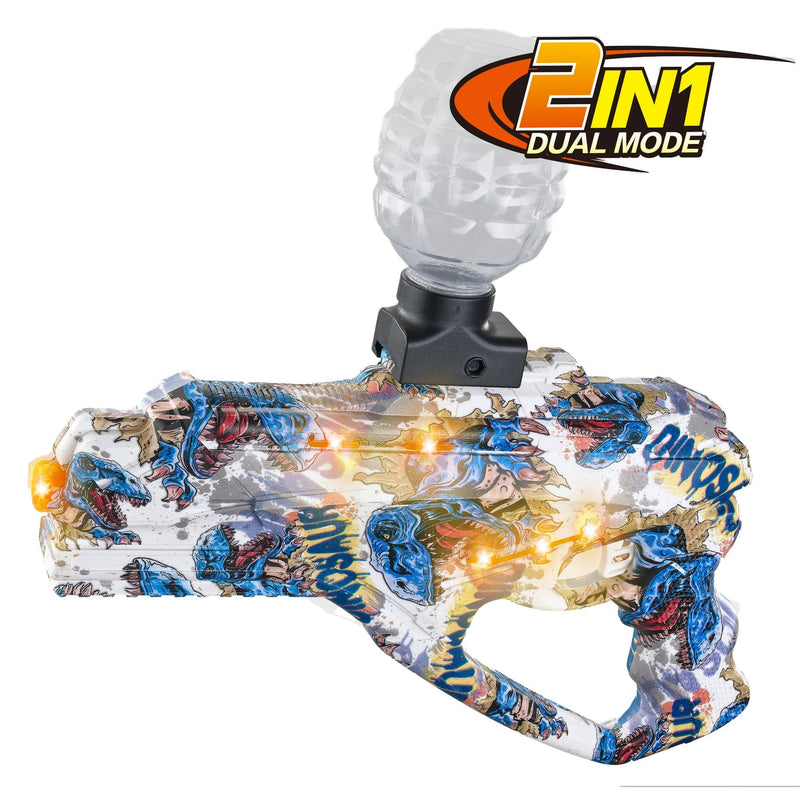 Se Elektronisk 2-i-1 Dino Gel blaster + Dart blaster fra 8 år ❤ Stort online udvalg i Shooting Elite ❤ Hurtig levering: 1 - 2 Hverdage samt billig fragt - Varenummer: MMA-228003 og barcode / Ean: &