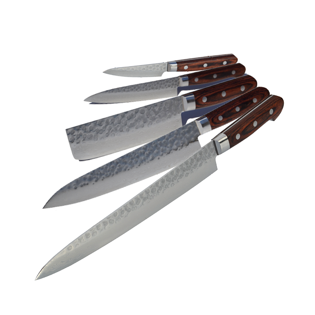Elite kokkekniv sæt 5 dele fra Cibumic