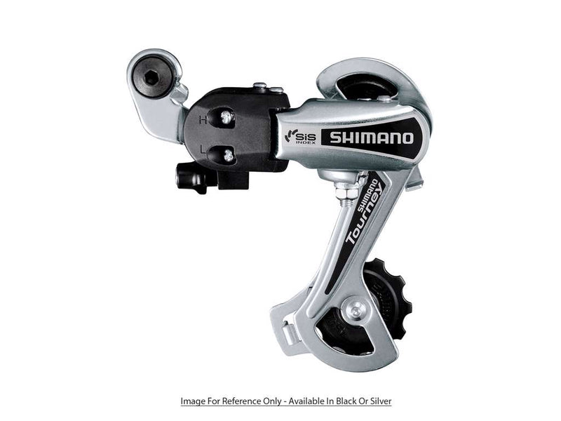 Se Shimano Tourney - Bagskifter RD-TY21-B-SS - 1/2 klinger og 6 gears kassette ❤ Kæmpe udvalg i Shimano ❤ Hurtig levering: 1 - 2 Hverdage samt billig fragt - Varenummer: CKP-4550170753610 og barcode / Ean: &