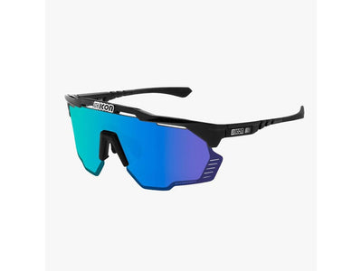 Se Scicon Aeroshade Kunken - Cykelbrille - Multimirror Blue / Black Gloss ❤ Stort online udvalg i Scicon ❤ Hurtig levering: 1 - 2 Hverdage samt billig fragt ❤ Varenummer: CKP-8023848093364 og barcode / Ean: '8023848093364 på lager - Udsalg på Cykelbriller Spar op til 57% - Over 360 kendte mærker på udsalg