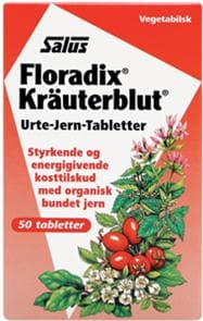 Stort online udvalg i Floradix Kräuterblut 50 tabl. ❤ Floradix ❤ Hurtig levering: 1 - 2 Hverdage og gratis fragt v/køb over 295 kr. GLS til pakkeshop ❤ Varenummer: HG-8216 og barcode / Ean: 4004148059285 på lager - Kæmpe udvalg i Sundhed - Over 412 kendte brands på udsalg