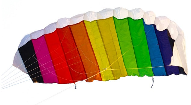 Se Faldskærmsdrage Rainbow 200 med 2 liner til børn fra 8 år ✔ Kæmpe udvalg i  Airow ✔ Hurtig levering: 1 - 2 Hverdage samt billig fragt - Varenummer: MMA-223018 og barcode / Ean: &