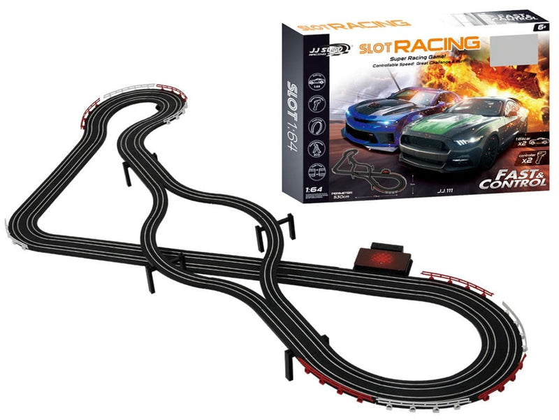Se Fast & Control Racerbane til børn 530cm 1:64 ✔ Kæmpe udvalg i  JJ Slot ✔ Hurtig levering: 1 - 2 Hverdage samt billig fragt - Varenummer: MMA-14339 og barcode / Ean: &