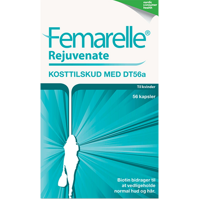 Stort online udvalg i Femarelle Rejuvenate 56 kapsler ❤ Femarelle ❤ Hurtig levering: 1 - 2 Hverdage og gratis fragt v/køb over 295 kr. GLS til pakkeshop ❤ Varenummer: HG-49356 og barcode / Ean: 7290006910257 på lager - Kæmpe udvalg i Overgangsalder - Over 412 kendte brands på udsalg