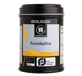 Stort online udvalg i Urtekram Fennikelfrø Ø 25g. ❤ Urtekram ❤ Hurtig levering: 1 - 2 Hverdage og gratis fragt v/køb over 295 kr. GLS til pakkeshop ❤ Varenummer: HG-2257-1 og barcode / Ean: 5765228720332 på lager - Kæmpe udvalg i Mad & drikke - Over 434 design mærker på udsalg