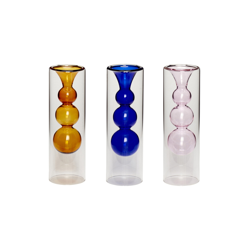 Se Hübsch Interiør Play - Vase, i S/3 Glas ❤ Stort online udvalg i Hübsch Interiør ❤ Hurtig levering: 1 - 2 Hverdage samt billig fragt ❤ Varenummer: BYH-1712123 og barcode / Ean: 5712772070055 på lager - Udsalg på Potter & Vaser - Over 350 kendte brands på udsalg