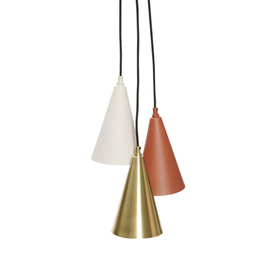 Se Hübsch Interiør Drop - Lampe i brun/messing/beige metal ❤ Stort online udvalg i Hübsch Interiør ❤ Hurtig levering: 1 - 2 Hverdage samt billig fragt ❤ Varenummer: BYH-2118308 og barcode / Ean: 5712772112663 på lager - Udsalg på Loftlamper - Over 324 kendte brands på udsalg