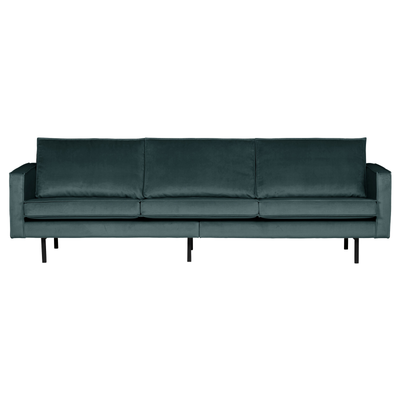 Se BePureHome Rodeo 3-pers Sofa Velour - Teal ❤ Stort online udvalg i BePureHome ❤ Hurtig levering: 1 - 2 Hverdage samt billig fragt ❤ Varenummer: BYH-2185598 og barcode / Ean: 8714713101535 på lager - Udsalg på Sofa - Over 785 kendte brands på udsalg