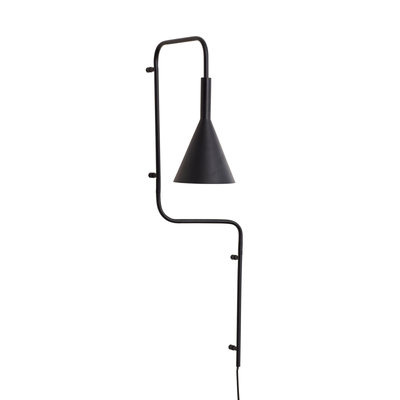 Se Hübsch Interiør Rope - Væglampe, i Sort Metal ❤ Stort online udvalg i Hübsch Interiør ❤ Hurtig levering: 1 - 2 Hverdage samt billig fragt ❤ Varenummer: BYH-1712045 og barcode / Ean: 5712772071328 på lager - Udsalg på Væglamper - Over 324 kendte brands på udsalg