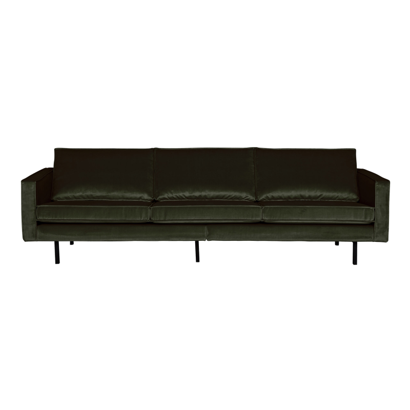 Se BePureHome Rodeo 3-pers Sofa Velour - Dark Green ❤ Stort online udvalg i BePureHome ❤ Hurtig levering: 1 - 2 Hverdage samt billig fragt ❤ Varenummer: BYH-2185596 og barcode / Ean: 8714713065752 på lager - Udsalg på Sofa - Over 785 kendte brands på udsalg