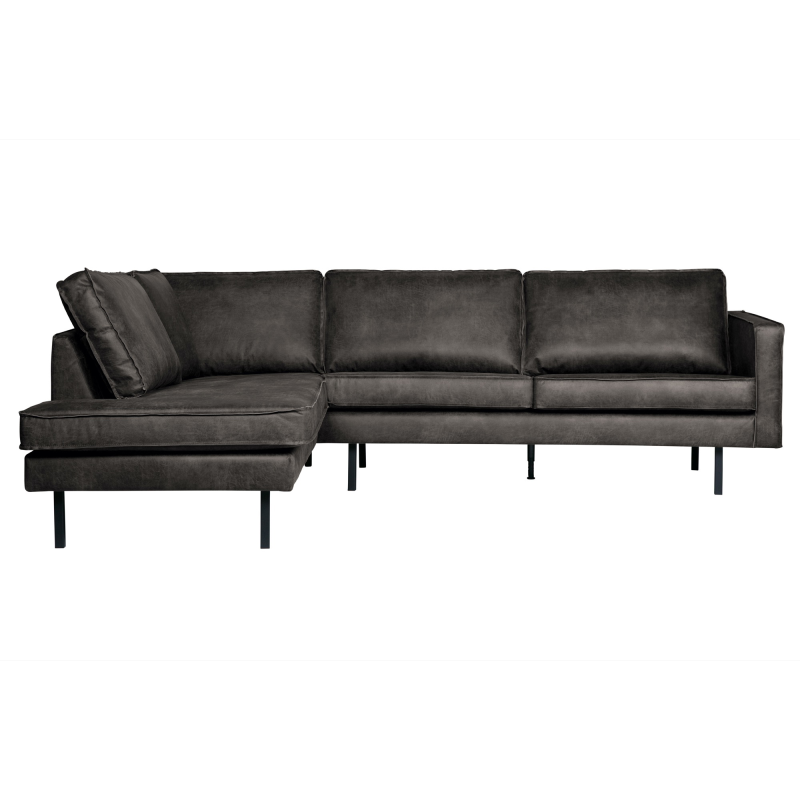 Se BePureHome Rodeo Hjørnesofa Venstrevendt - Black ❤ Stort online udvalg i BePureHome ❤ Hurtig levering: 1 - 2 Hverdage samt billig fragt ❤ Varenummer: BYH-2081583 og barcode / Ean: 8714713091119 på lager - Udsalg på Sofa - Over 434 design mærker på udsalg