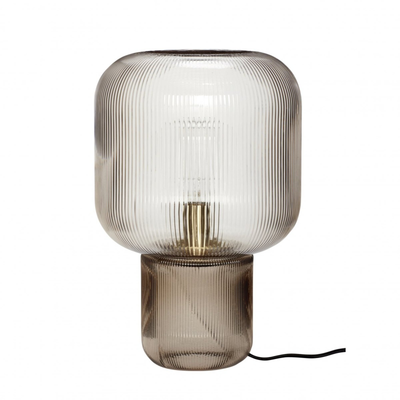Se Hübsch Interiør Pirum - Bordlampe, i Røget ❤ Stort online udvalg i Hübsch Interiør ❤ Hurtig levering: 1 - 2 Hverdage samt billig fragt ❤ Varenummer: BYH-2061356 og barcode / Ean: 5712772102251 på lager - Udsalg på Bordlamper - Over 434 design mærker på udsalg