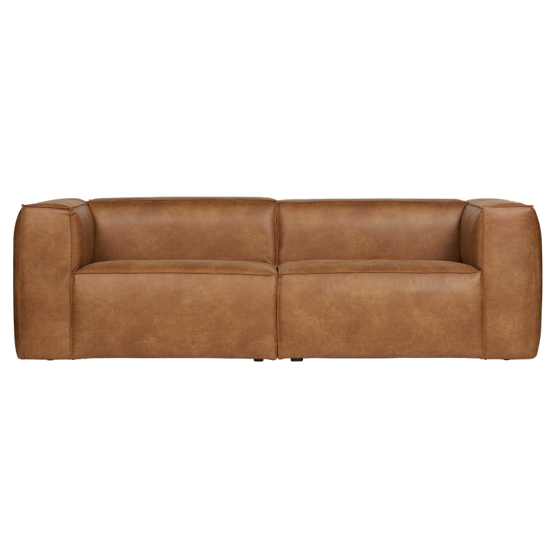 Se WOOOD Bean 3,5-pers Sofa - Cognac ❤ Stort online udvalg i WOOOD ❤ Hurtig levering: 1 - 2 Hverdage samt billig fragt ❤ Varenummer: BYH-2547556 og barcode / Ean: 8714713084371 på lager - Udsalg på Sofa - Over 434 design mærker på udsalg