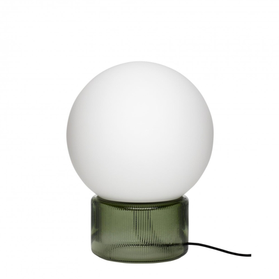 Se Hübsch Interiør Sphere - Bordlampe, i Opal/Grøn ❤ Stort online udvalg i Hübsch Interiør ❤ Hurtig levering: 1 - 2 Hverdage samt billig fragt ❤ Varenummer: BYH-2061352 og barcode / Ean: 5712772102077 på lager - Udsalg på Bordlamper - Over 434 design mærker på udsalg