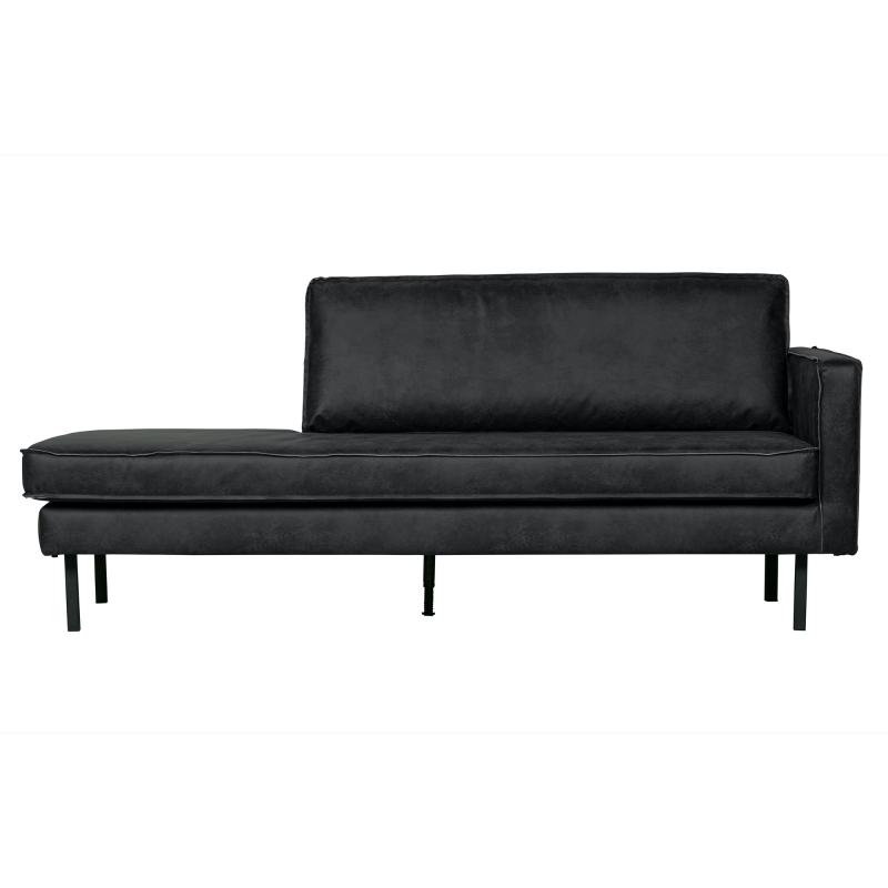 Se BePureHome Rodeo Daybed Højrevendt - Black ❤ Stort online udvalg i BePureHome ❤ Hurtig levering: 1 - 2 Hverdage samt billig fragt ❤ Varenummer: BYH-2081569 og barcode / Ean: 8714713104543 på lager - Udsalg på Daybed - Over 434 design mærker på udsalg