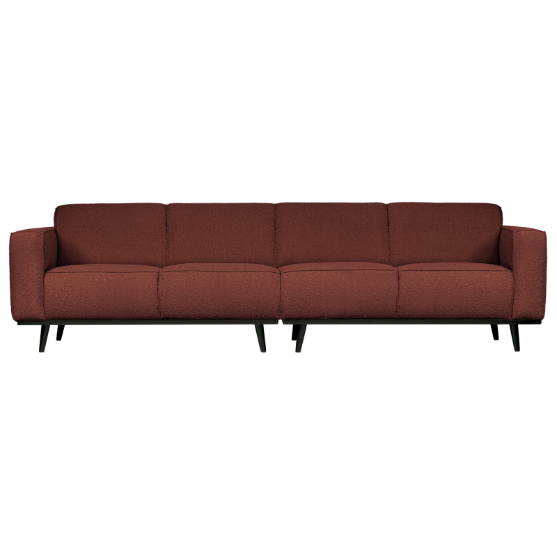 Se BePureHome Statement 4-pers Sofa 280 cm Boucle - Chestnut ❤ Stort online udvalg i BePureHome ❤ Hurtig levering: 1 - 2 Hverdage samt billig fragt ❤ Varenummer: BYH-2180541 og barcode / Ean: 8714713118441 på lager - Udsalg på Sofa - Over 322 kendte brands på udsalg