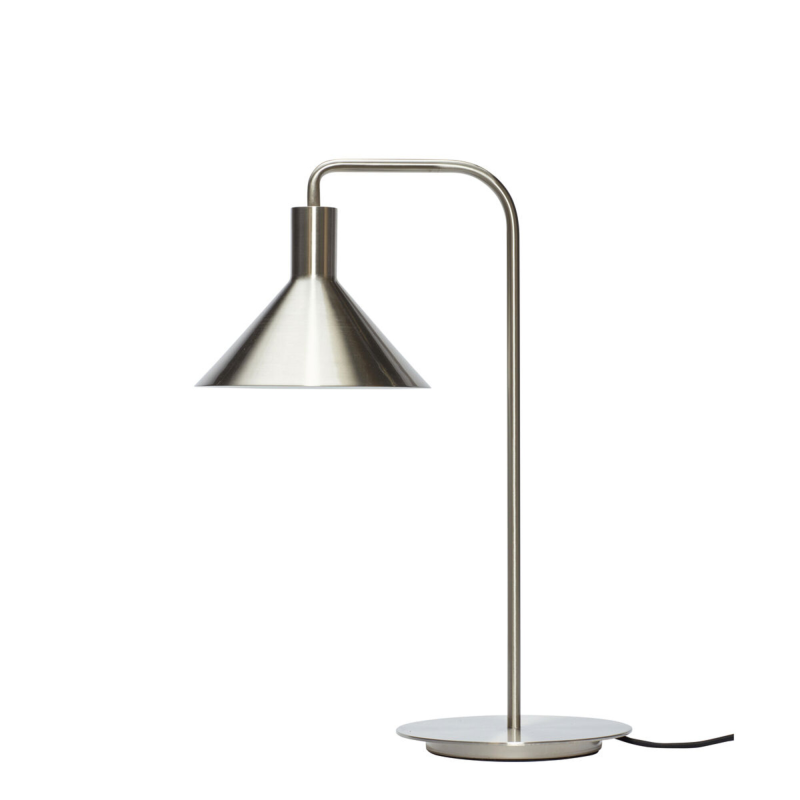 Se Hübsch Interiør Solo - Bordlampe i nickel nickel ❤ Stort online udvalg i Hübsch Interiør ❤ Hurtig levering: 1 - 2 Hverdage samt billig fragt ❤ Varenummer: BYH-2120796 og barcode / Ean: 5712772112724 på lager - Udsalg på Bordlamper - Over 434 design mærker på udsalg