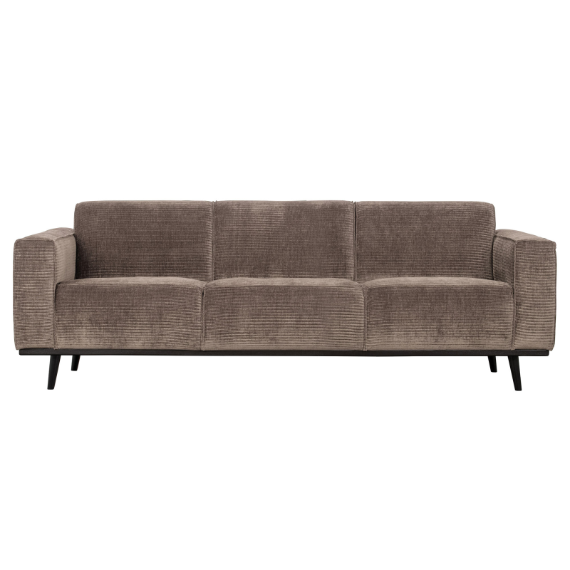 Se BePureHome Statement 3-pers Sofa 230 cm Flat Rib - Taupe ❤ Stort online udvalg i BePureHome ❤ Hurtig levering: 1 - 2 Hverdage samt billig fragt ❤ Varenummer: BYH-2180471 og barcode / Ean: 8714713139613 på lager - Udsalg på Sofa - Over 785 kendte brands på udsalg