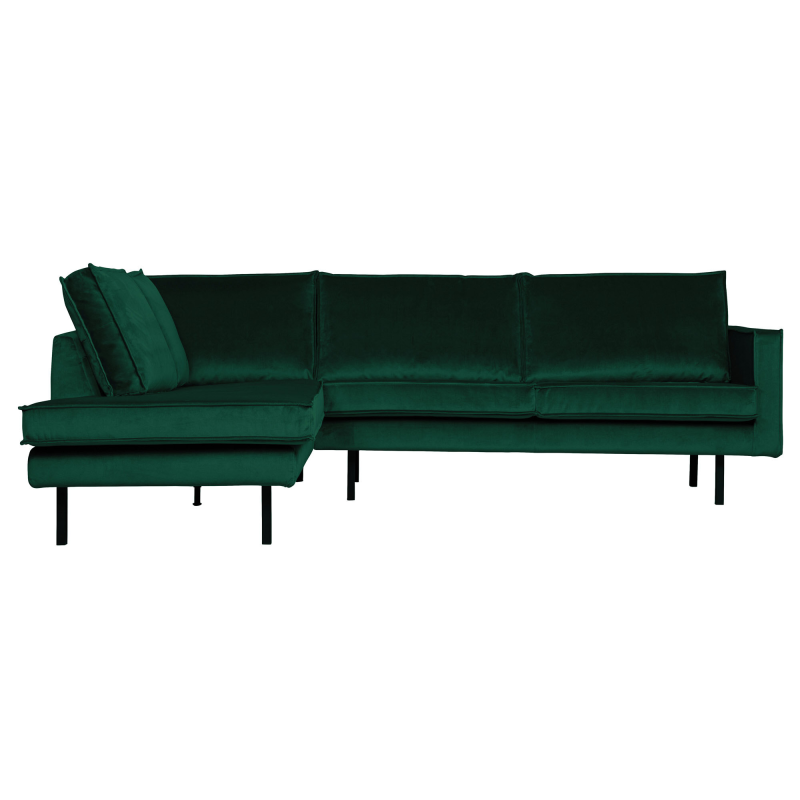 Se BePureHome Rodeo Hjørnesofa Venstrevendt Velour Forest - Green ❤ Stort online udvalg i BePureHome ❤ Hurtig levering: 1 - 2 Hverdage samt billig fragt ❤ Varenummer: BYH-2185764 og barcode / Ean: 8714713105939 på lager - Udsalg på Sofa - Over 434 design mærker på udsalg