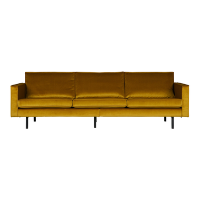 Se BePureHome Rodeo 3-pers Sofa Velour - Ochre ❤ Stort online udvalg i BePureHome ❤ Hurtig levering: 1 - 2 Hverdage samt billig fragt ❤ Varenummer: BYH-2185593 og barcode / Ean: 8714713065745 på lager - Udsalg på Sofa - Over 785 kendte brands på udsalg