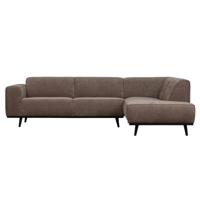 Se BePureHome Statement Hjørnesofa Højrevendt Flat Rib - Taupe ❤ Stort online udvalg i BePureHome ❤ Hurtig levering: 1 - 2 Hverdage samt billig fragt ❤ Varenummer: BYH-2180517 og barcode / Ean: 8714713140138 på lager - Udsalg på Sofa - Over 324 kendte brands på udsalg