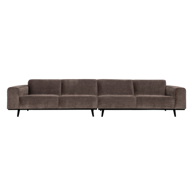 Se BePureHome Statement Xl 4-pers Sofa 372 cm Flat Rib - Taupe ❤ Stort online udvalg i BePureHome ❤ Hurtig levering: 1 - 2 Hverdage samt billig fragt ❤ Varenummer: BYH-2180532 og barcode / Ean: 8714713139835 på lager - Udsalg på Sofa - Over 324 kendte brands på udsalg