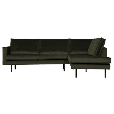 Se BePureHome Rodeo Hjørnesofa Højrevendt Velour - Dark Green ❤ Stort online udvalg i BePureHome ❤ Hurtig levering: 1 - 2 Hverdage samt billig fragt ❤ Varenummer: BYH-2185746 og barcode / Ean: 8714713105809 på lager - Udsalg på Sofa - Over 434 design mærker på udsalg