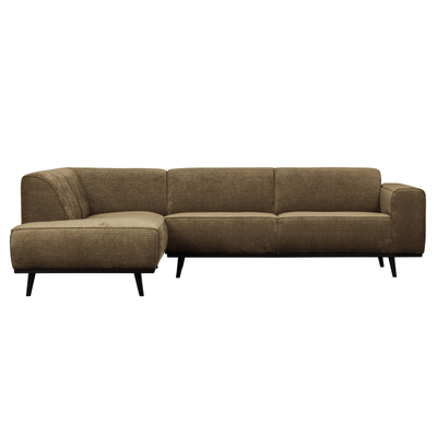 Se BePureHome Statement Hjørnesofa Venstrevendt Flat Rib - Rock ❤ Stort online udvalg i BePureHome ❤ Hurtig levering: 1 - 2 Hverdage samt billig fragt ❤ Varenummer: BYH-2180485 og barcode / Ean: 8714713140046 på lager - Udsalg på Sofa - Over 857 kendte brands på udsalg