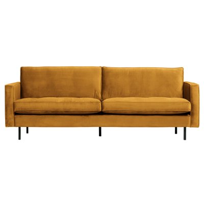 Se BePureHome Rodeo Classic 2,5-pers Sofa Velour - Ochre ❤ Stort online udvalg i BePureHome ❤ Hurtig levering: 1 - 2 Hverdage samt billig fragt ❤ Varenummer: BYH-2185655 og barcode / Ean: 8714713106608 på lager - Udsalg på Sofa - Over 322 kendte brands på udsalg