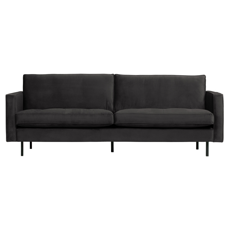 Se BePureHome Rodeo Classic 2,5-pers Sofa Velour - Anthracite ❤ Stort online udvalg i BePureHome ❤ Hurtig levering: 1 - 2 Hverdage samt billig fragt ❤ Varenummer: BYH-2185666 og barcode / Ean: 8714713103843 på lager - Udsalg på Sofa - Over 312 kendte brands på udsalg