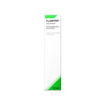 Stort online udvalg i Pekana Flamyar salve 35g. ❤ Pekana ❤ Hurtig levering: 1 - 2 Hverdage og gratis fragt v/køb over 295 kr. GLS til pakkeshop ❤ Varenummer: HG-17745 og barcode / Ean: 5711279075020 på lager - Kæmpe udvalg i Sundhed - Over 434 design brands på udsalg