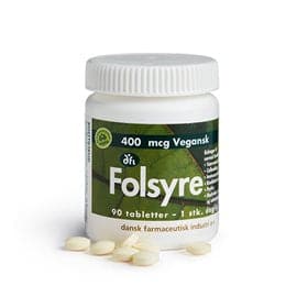 Stort online udvalg i DFI Folsyre 400 mcg 90 tab. ❤ DFI ❤ Hurtig levering: 1 - 2 Hverdage og gratis fragt v/køb over 295 kr. GLS til pakkeshop ❤ Varenummer: HG-3945 og barcode / Ean: 5701629012133 på lager - Kæmpe udvalg i Sundhed - Over 360 kendte mærker på udsalg