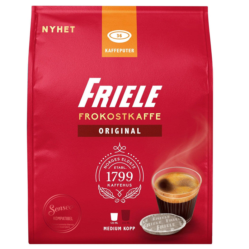 Se Friele Standard kaffepuder (36 stk) ❤ Kæmpe udvalg i Senseo ❤ Hurtig levering: 1 - 2 Hverdage samt billig fragt - Varenummer: ELG-FRI4041740 og barcode / Ean: &