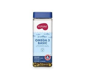 Stort online udvalg i Futura Futura Omega 3 Basic 270 kap. ❤ Futura ❤ Hurtig levering: 1 - 2 Hverdage og gratis fragt v/køb over 295 kr. GLS til pakkeshop ❤ Varenummer: HG-53718 og barcode / Ean: 5702071502845 på lager - Kæmpe udvalg i Sundhed - Over 412 kendte brands på udsalg