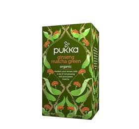 Stort online udvalg i Pukka Ginseng matcha green tea Ø 20 br. ❤ Pukka ❤ Hurtig levering: 1 - 2 Hverdage og gratis fragt v/køb over 295 kr. GLS til pakkeshop ❤ Varenummer: HG-22116 og barcode / Ean: på lager - Kæmpe udvalg i Mad & drikke - Over 434 design brands på udsalg