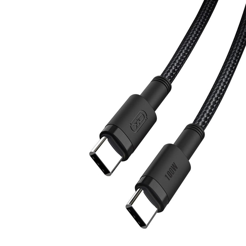 Se XO USB-C til USB-C opladerlabel 100W - 1,5m - Sort ❤ Kæmpe udvalg i KopK ❤ Hurtig levering: 1 - 2 Hverdage samt billig fragt - Varenummer: CPD-BN55GSM165250 og barcode / Ean: &