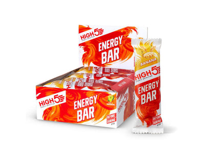 Se High5 Energy Bar - Energibar med banan - 1 kasse á 12 stk. ❤ Kæmpe udvalg i High5 ❤ Hurtig levering: 1 - 2 Hverdage samt billig fragt - Varenummer: CKP-5027492006186 og barcode / Ean: '5027492006186 på lager - Udsalg på Energiprodukter Spar op til 54% - Over 785 kendte brands på udsalg