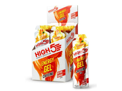 Se High5 Energy Gel+ - Energigel med appelsin - Koffein - 1 kasse á 20 stk. ❤ Kæmpe udvalg i High5 ❤ Hurtig levering: 1 - 2 Hverdage samt billig fragt - Varenummer: CKP-5027492009002 og barcode / Ean: '5027492009002 på lager - Udsalg på Energiprodukter Spar op til 67% - Over 412 kendte brands på udsalg
