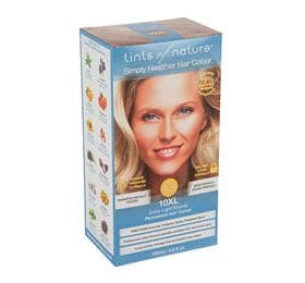 Stort online udvalg i Tints of Nature Hårfarve 10 XL Extra light Blond 130ml. ❤ Tints Of Nature ❤ Hurtig levering: 1 - 2 Hverdage og gratis fragt v/køb over 295 kr. GLS til pakkeshop ❤ Varenummer: HG-1341 og barcode / Ean: 704326102119 på lager - Kæmpe udvalg i Personlig pleje - Over 434 design mærker på udsalg