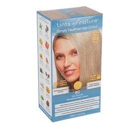 Stort online udvalg i Tints of Nature Hårfarve 8C Ash Blonde 130 ml ❤ Tints Of Nature ❤ Hurtig levering: 1 - 2 Hverdage og gratis fragt v/køb over 295 kr. GLS til pakkeshop ❤ Varenummer: HG-1420 og barcode / Ean: 704326101624 på lager - Kæmpe udvalg i Personlig pleje - Over 434 design mærker på udsalg