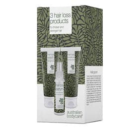 Se Australian Bodycare Hårtabspakken - tyndt hår + hårtab - Værdi 459,95 Hair Loss Wash, Hair Loss Conditioner, Hair Loss Serum ❤ Stort online udvalg i KopK ❤ Hurtig levering: 1 - 2 Hverdage samt billig fragt - Varenummer: HG-54485 og barcode / Ean: &