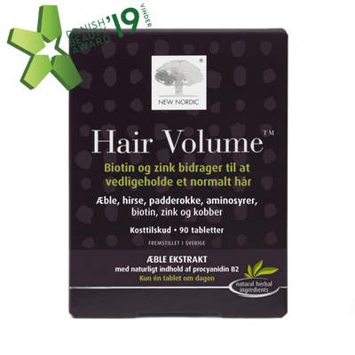 Stort online udvalg i New Nordic Hair Volume 90 tabl. ❤ New Nordic ❤ Hurtig levering: 1 - 2 Hverdage og gratis fragt v/køb over 295 kr. GLS til pakkeshop ❤ Varenummer: HG-45951 og barcode / Ean: 5021807459513 på lager - Kæmpe udvalg i Sundhed - Over 454 design brands på udsalg