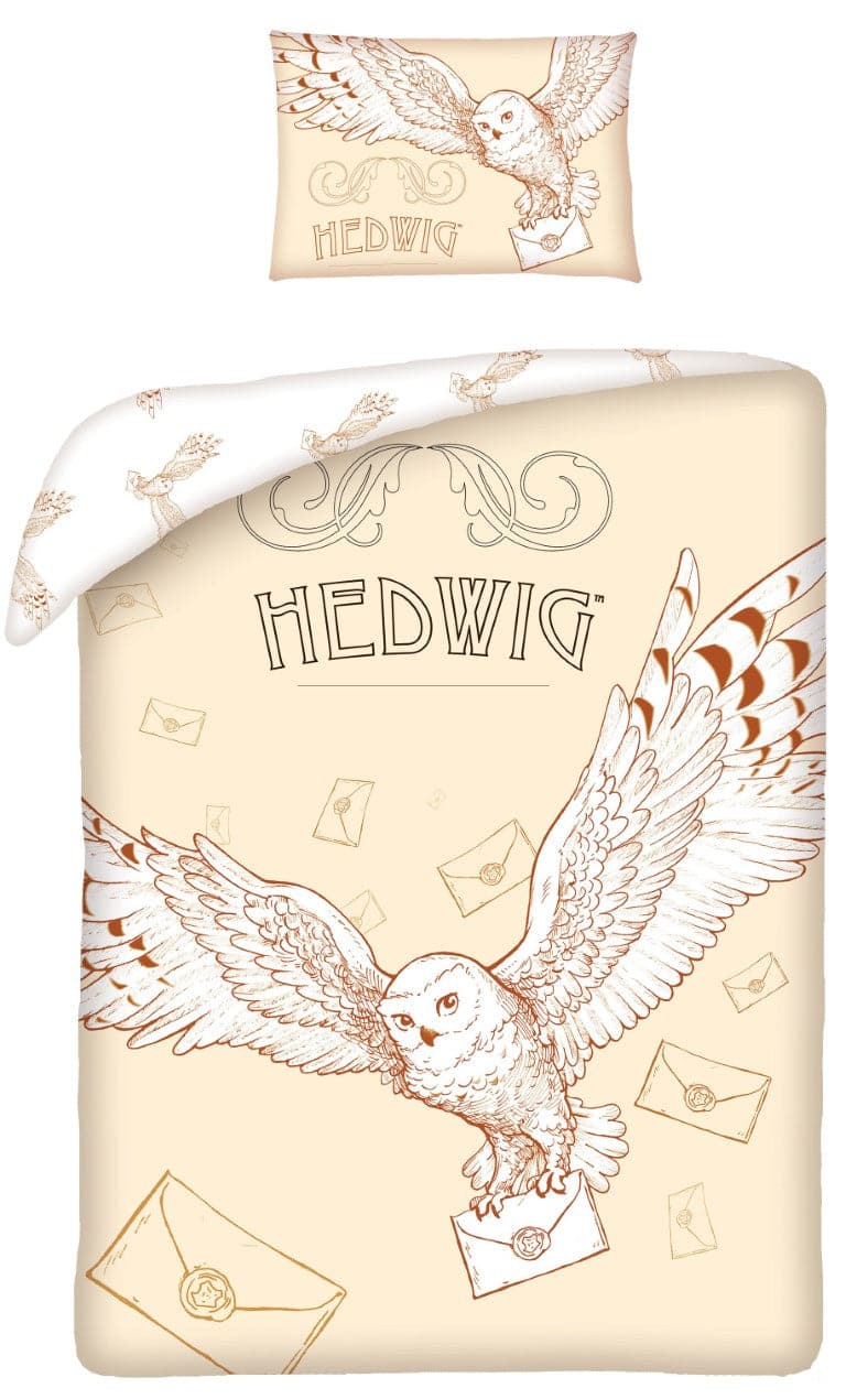 Se Harry Potter Hedwig Junior Sengetøj 100 x 135 cm - 100 Procent Bomuld ✔ Kæmpe udvalg i Mmaction ✔ Hurtig levering: 1 - 2 Hverdage samt billig fragt - Varenummer: MMA-2001138 og barcode / Ean: &