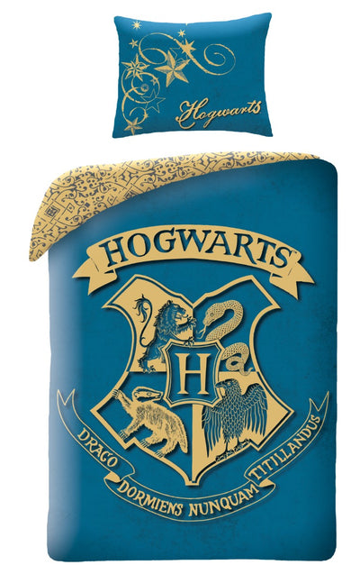 Se Harry Potter Hogwarts Sengetøj 2i1 Design 3 - 100 Procent Bomuld ✔ Kæmpe udvalg i  mmaction ✔ Hurtig levering: 1 - 2 Hverdage samt billig fragt - Varenummer: MMA-2001083 og barcode / Ean: '5902729049139 på lager - Udsalg på Harry Potter Sengetøj Spar op til 65% - Over 434 design mærker på udsalg