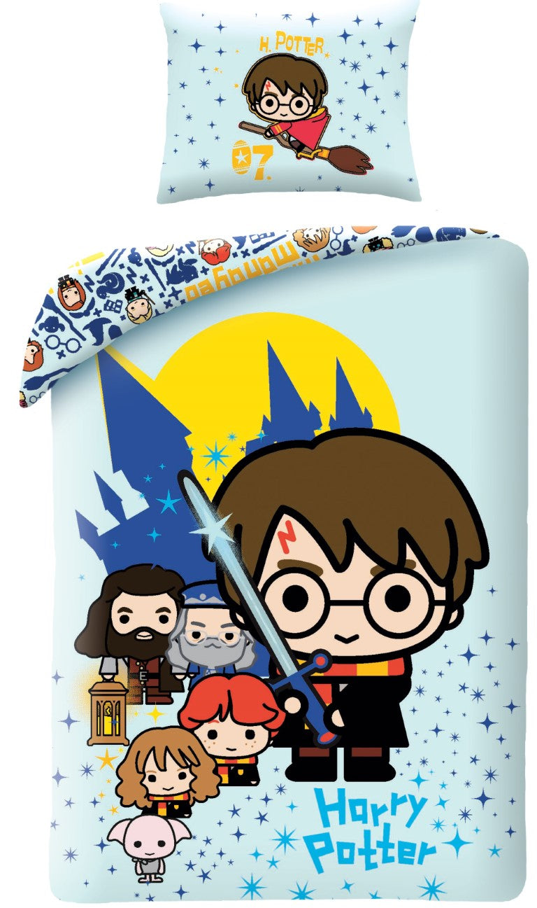 Se Harry Potter Junior Sengetøj 100 x 135 cm - 100 Procent Bomuld ✔ Kæmpe udvalg i Mmaction ✔ Hurtig levering: 1 - 2 Hverdage samt billig fragt - Varenummer: MMA-2001137 og barcode / Ean: &