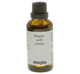 Stort online udvalg i Allergica Hepar sulf. comp. 50ml. ❤ Allergica ❤ Hurtig levering: 1 - 2 Hverdage og gratis fragt v/køb over 295 kr. GLS til pakkeshop ❤ Varenummer: HG-14336 og barcode / Ean: 5703157025852 på lager - Kæmpe udvalg i Sundhed - Over 300 kendte brands på udsalg